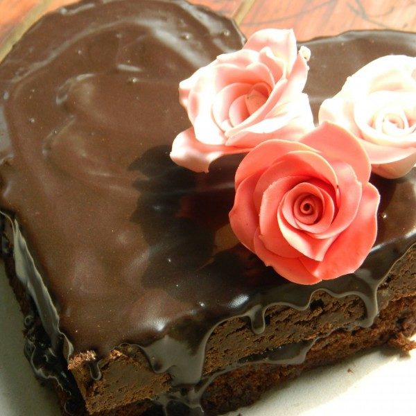 Heart Shaped Chocolate Cake Heart Shaped Chocolate Cake