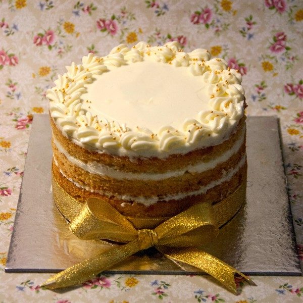 Apple Pie Layer Naked Cake