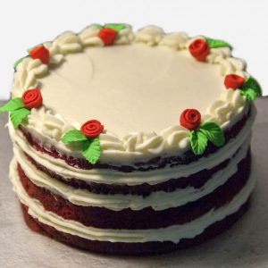 Red Velvet Naked Cake Red Velvet Naked Cake