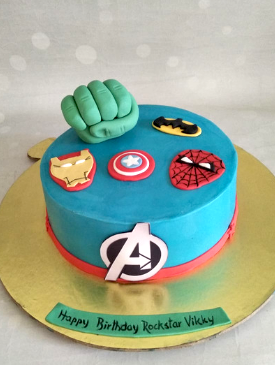 Superhero Cake