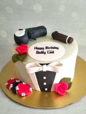 Birthday Cakes for Him 8 Godfather Theme Cake
