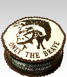Diesel Mohawk Logo Cake