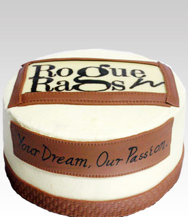 Rogue’n Rags Logo Cake