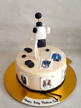 Cake for a Men's Fashion Designer