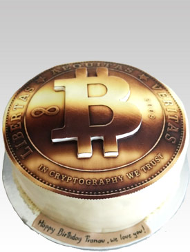 Bitcoin Cake