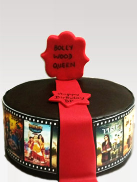 Customised Theme Cakes 19 Cake for a Bollywood Fan