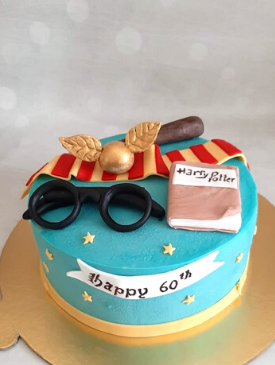 Customised Theme Cakes 3 Harry Potter 60th Birthday Cake