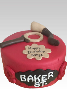 Customised Theme Cakes 14 Sherlock Holmes Cake