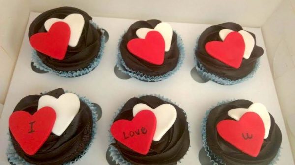 I Love You Chocolate cupcakes I Love You Chocolate cupcakes
