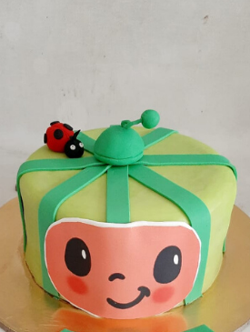Cocomelon 1st Birthday Cake